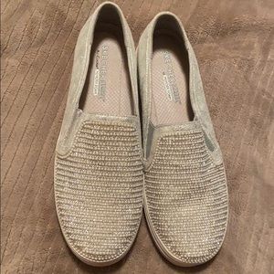 Skechers memory foam sparkle shoes